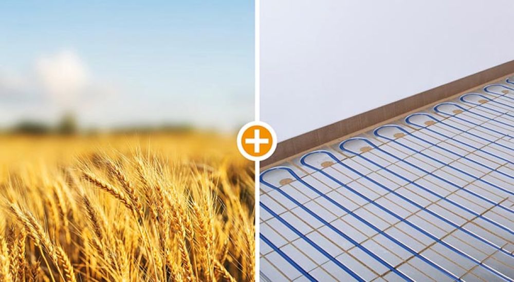 Kein Strohfeuer, sondern nachhaltiges Heizen: Die neue Flächenheizung IDEAL CLASSIC ÖKO ST