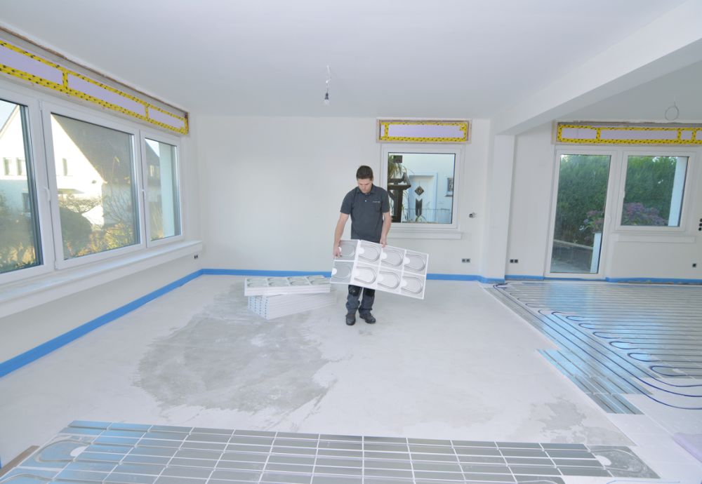 Leichtes anpassen der Heizelemente durch Sollbruchstellen