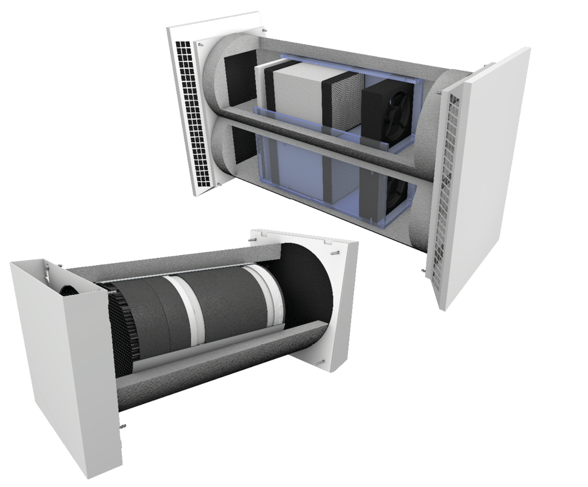 AIRUNIT Wohnraumlüftungen GEMINI SOLUS 2.0