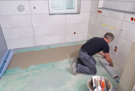 La calefacción por suelo radiante eléctrico proporciona un calor rápido y confortable.