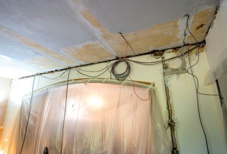 Das FLEECE wurde mit Feinspachtel eingespachtelt.