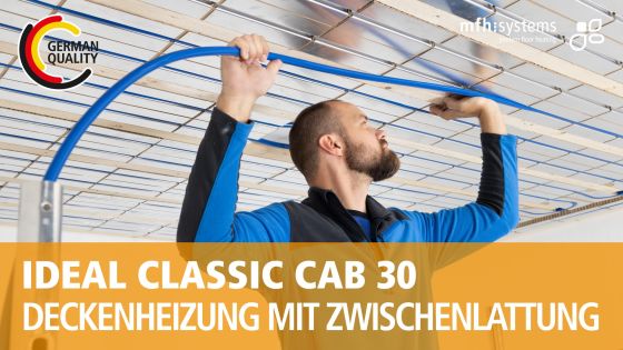 Assembly instructions with intermediate battens: IDEAL CLASSIC CAB 30